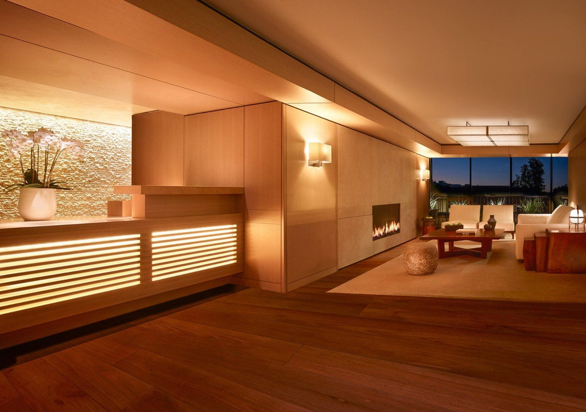 Nobu Hotel Palo Alto: Teak From the Lobby to the Shower