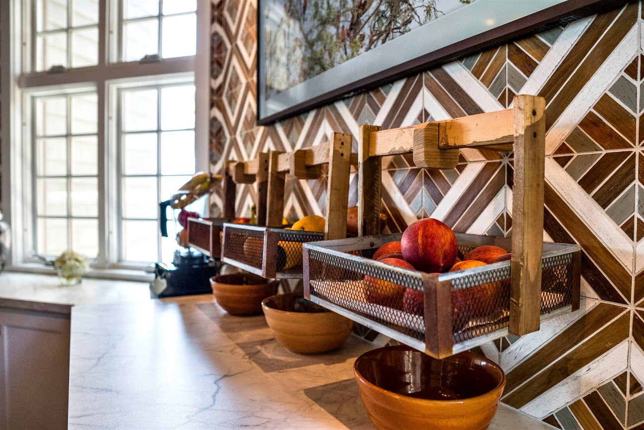 Gorgeous Kitchen Remodel featuring Reclaimed Teak Cinta