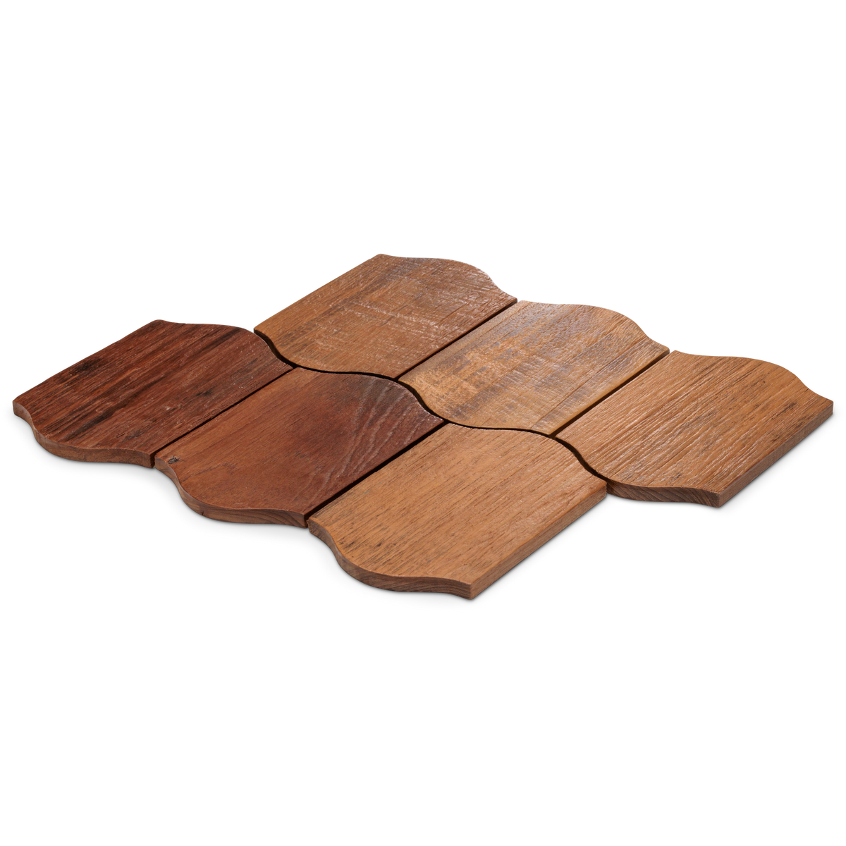 Amsterdam tile in Patina Natural Matte, angled product render