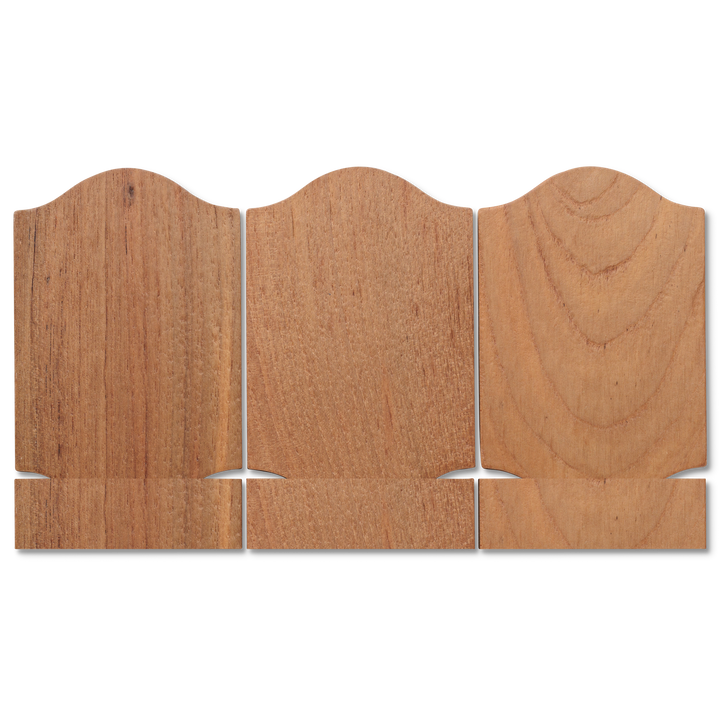 Amsterdam tile in Smooth Natural Matte, front-view product render